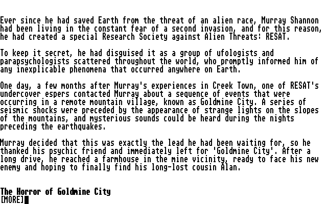 Horror of Goldmine City (The) atari screenshot